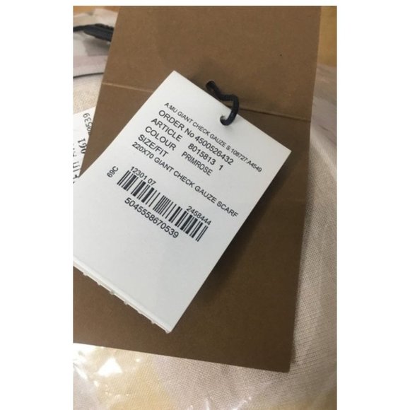 Burberry check scarf - Picture 6 of 7